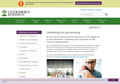 
                            1. Utbildning och barnomsorg - Lindesberg.se