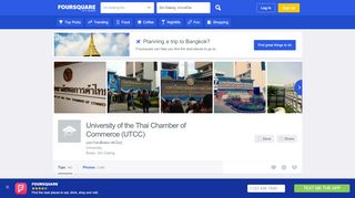 
                            10. มหาวิทยาลัยหอการค้าไทย (UTCC) University of the Thai Chamber of ...