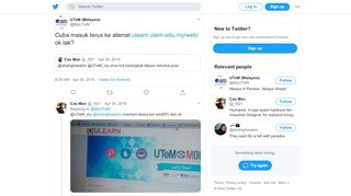 
                            8. UTeM (Malaysia) on Twitter: 