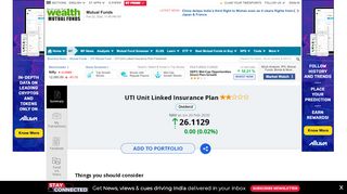 
                            11. UTI Unit Linked Insurance Plan - The Economic Times