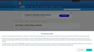
                            3. Util - Player name history lookup! | Bukkit Forums