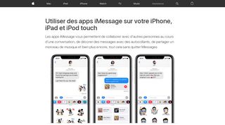 
                            9. Utiliser des apps iMessage sur votre iPhone, iPad et ... - Apple Support