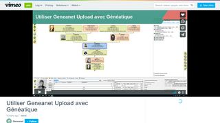 
                            7. Utiliser Geneanet Upload avec Généatique on Vimeo