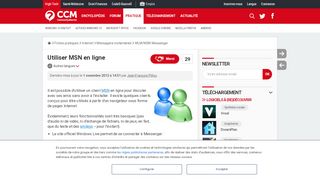 
                            2. Utiliser MSN en ligne - Comment Ça Marche