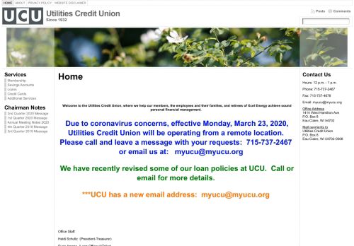 
                            3. Utilities Credit Union