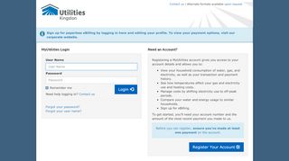 
                            6. Utilities Kingston: My Account Log In