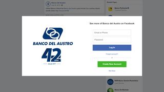 
                            6. Utiliza Banca Virtual de Banco del... - Banco del Austro | Facebook