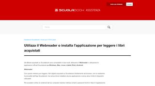 
                            12. Utilizza il Webreader o installa l'applicazione per leggere i libri acquistati