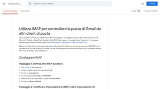 
                            7. Utilizza IMAP per controllare la posta di Gmail da altri client di posta ...