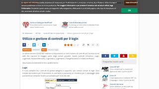 
                            5. Utilizzo e gestione di controlli per il login - ASP.Net / Visual Studio | Mr ...