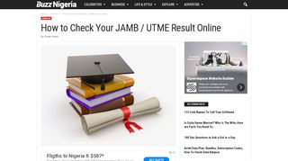 
                            10. UTME/Jamb Result: How to Login and Check Yours Online
