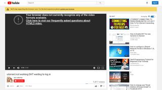 
                            13. utorrent not working DHT waiting to log in - YouTube