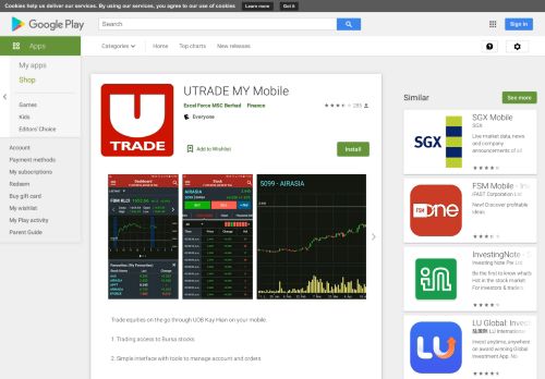 
                            7. UTRADE MY Mobile - Apps on Google Play