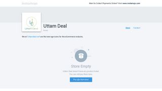 
                            4. Uttam Deal's Online Store in India | Instamojo