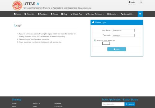 
                            13. UTTAR-A Login