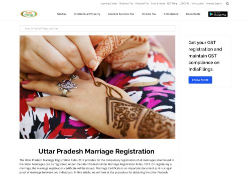 
                            3. Uttar Pradesh Marriage Registration - Eligibility & Application ...