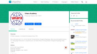 
                            9. Uttara Academy in Rajajinagar, Bangalore - UrbanPro.com