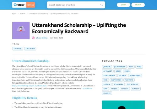 
                            13. Uttarakhand Scholarship: Everything You Need to Know - Toppr