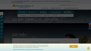 
                            3. Ưu đãi Cho Hội Viên Chương Trình Bông Sen Vàng | Vietnam Airlines