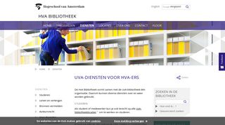 
                            12. UvA-diensten voor HvA-ers - Hogeschool van Amsterdam