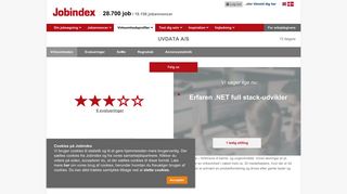 
                            11. UVDATA A/S som arbejdsplads | Jobindex