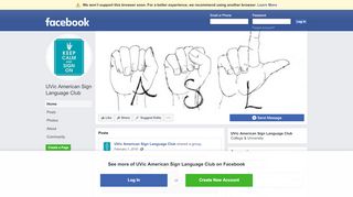 
                            11. UVic American Sign Language Club - Home | Facebook