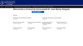 
                            2. Uvirtual - Universidad Dr. José Matías Delgado