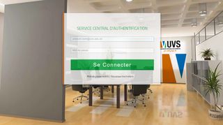 
                            5. UVS | Service central d'Authentification
