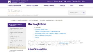 
                            13. UW Google Drive | IT Connect