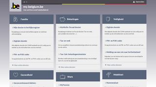 
                            4. Uw online overheidsdienst: my.belgium.be