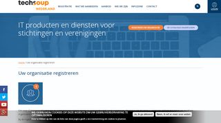 
                            8. Uw organisatie registreren - TechSoup Nederland | Technology for good