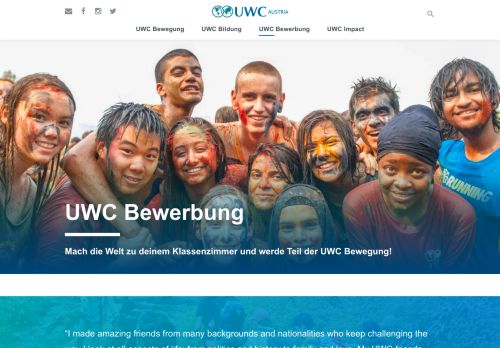 
                            7. UWC Bewerbung – UWC Austria