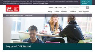 
                            1. UWE Bristol login - UWE Bristol: Website information