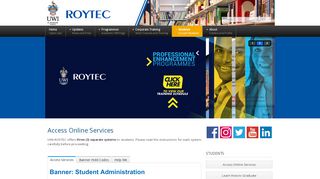 
                            9. UWI-ROYTEC - Access Online Services