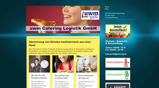 
                            6. uwm Catering Logistik GmbH - Schulen