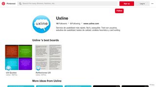 
                            8. Uxline (uxline) en Pinterest
