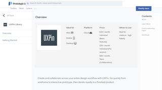 
                            2. UXPin – Prototyping
