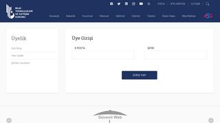 
                            3. Üye Girişi - Bilgi Teknolojileri ve İletişim Kurumu