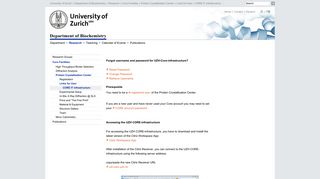 
                            7. UZH - Department of Biochemistry - CORE IT infrastructure