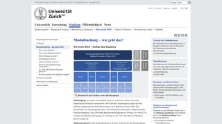 
                            11. UZH - Universität Zürich - Modulbuchung – wie geht das?