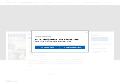 
                            11. Uzyskaj produkt ROBLOX — sklep Microsoft Store pl-PL