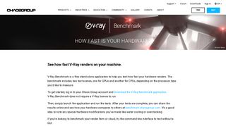 
                            9. V-Ray Benchmark – Standalone app for testing CPU ... - Chaos Group