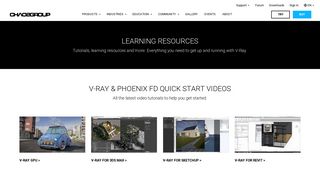 
                            10. V-Ray Learning & Support Resources | Chaos Group