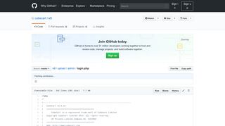 
                            9. v3/login.php at master · cubecart/v3 · GitHub