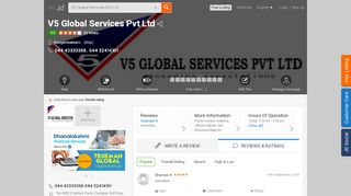 
                            12. V5 Global Services Pvt Ltd, Nungambakkam - V Five Global ...
