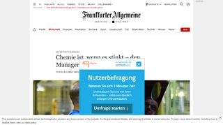 
                            10. VAA-Befindlichkeitsumfrage 2017: Chemiekonzern Schott spitze - FAZ