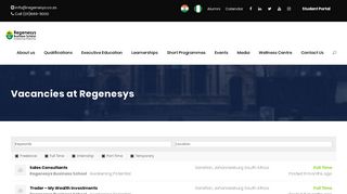 
                            6. Vacancies at Regenesys - | Current Vacancies At Regenesys