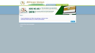 
                            5. Vacancies - AUC - Recruitment - African Union Commission