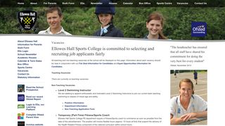 
                            11. Vacancies - Ellowes Hall Sports College