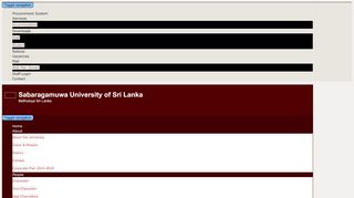 
                            9. Vacancies - Sabaragamuwa University of Sri Lanka